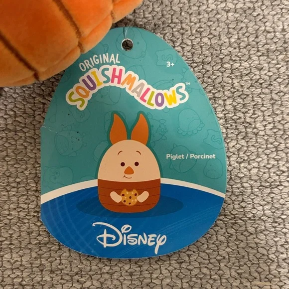 NWT! 5” Piglet with cookie Squishmallow disney squishmallows plush stuffed toys - Picture 5 of 8